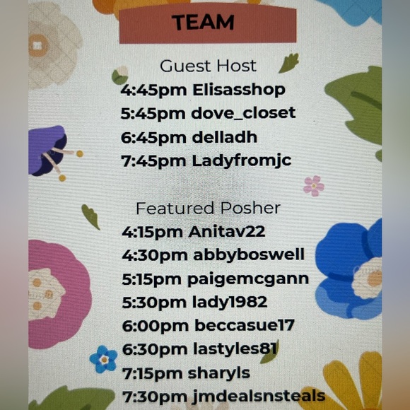 🎁Poshmark Family Appreciation Share Show - Sunday March 29 🎁 - Picture 2 of 4